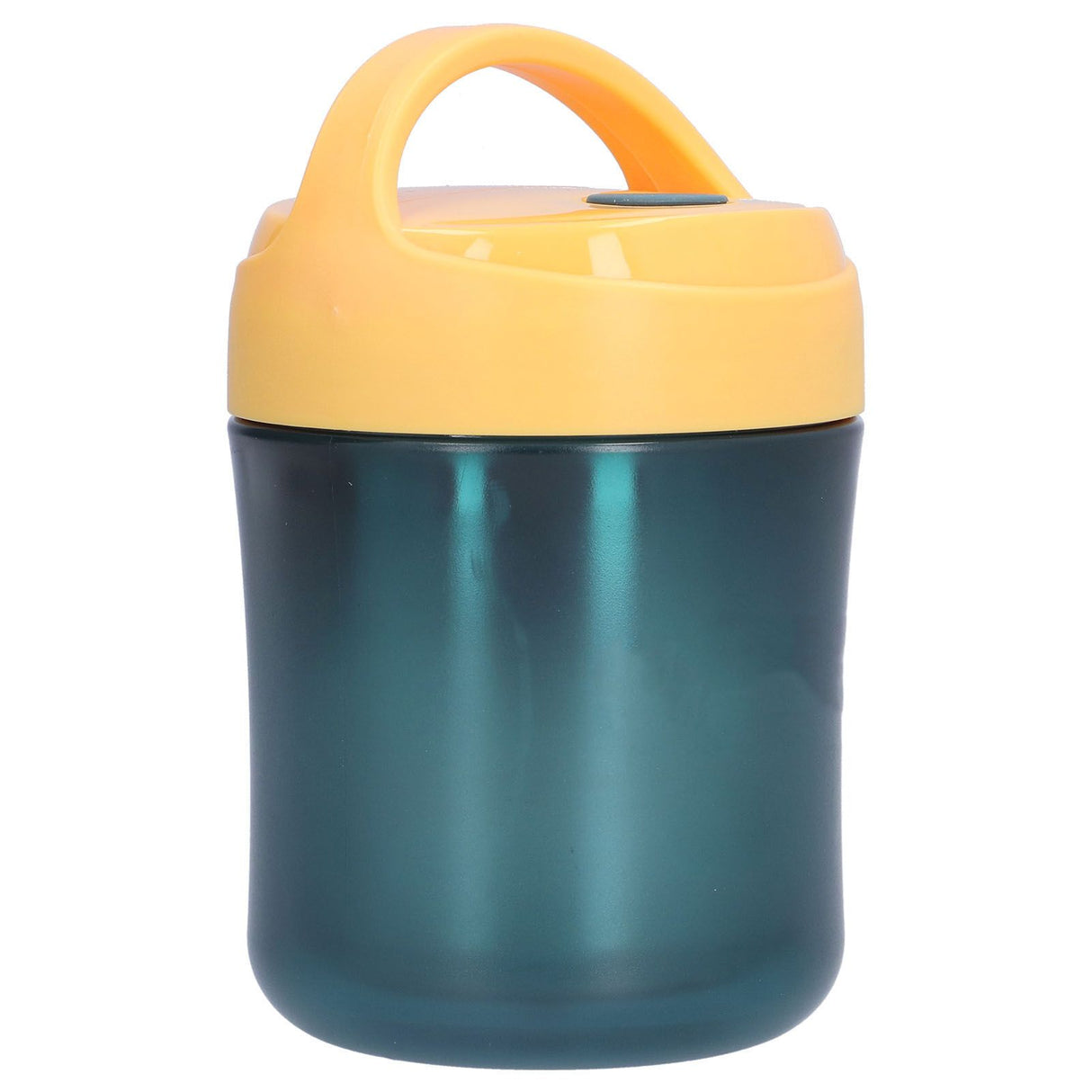 Insulated Food Jar 500ml 304 Stainless Steel Silicone Waterproof Keep Warm Lunch Box for SoupYellow
