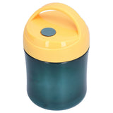 Insulated Food Jar 500ml 304 Stainless Steel Silicone Waterproof Keep Warm Lunch Box for SoupYellow - Rear View