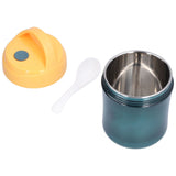 Insulated Food Jar 500ml 304 Stainless Steel Silicone Waterproof Keep Warm Lunch Box for SoupYellow - Extra Image