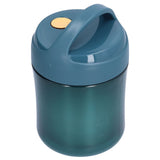 Insulated Food Jar 500ml 304 Stainless Steel Silicone Waterproof Keep Warm Lunch Box for SoupBlue