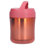 Insulated Food Jar 500ml 304 Stainless Steel Silicone Waterproof Keep Warm Lunch Box for SoupRed - Top-Down View