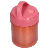 Insulated Food Jar 500ml 304 Stainless Steel Silicone Waterproof Keep Warm Lunch Box for SoupRed
