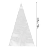 12in Icing Bags Disposable Decorative Cream Pastry Bag Piping Bags for Bakery Home Kitchen50Pcs