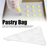 12in Icing Bags Disposable Decorative Cream Pastry Bag Piping Bags for Bakery Home Kitchen50Pcs