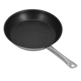 Stainless Steel Frying Pan Non‑Stick Stir‑Fry Pan Omelet Pancake Maker with Single Handle300x50mm