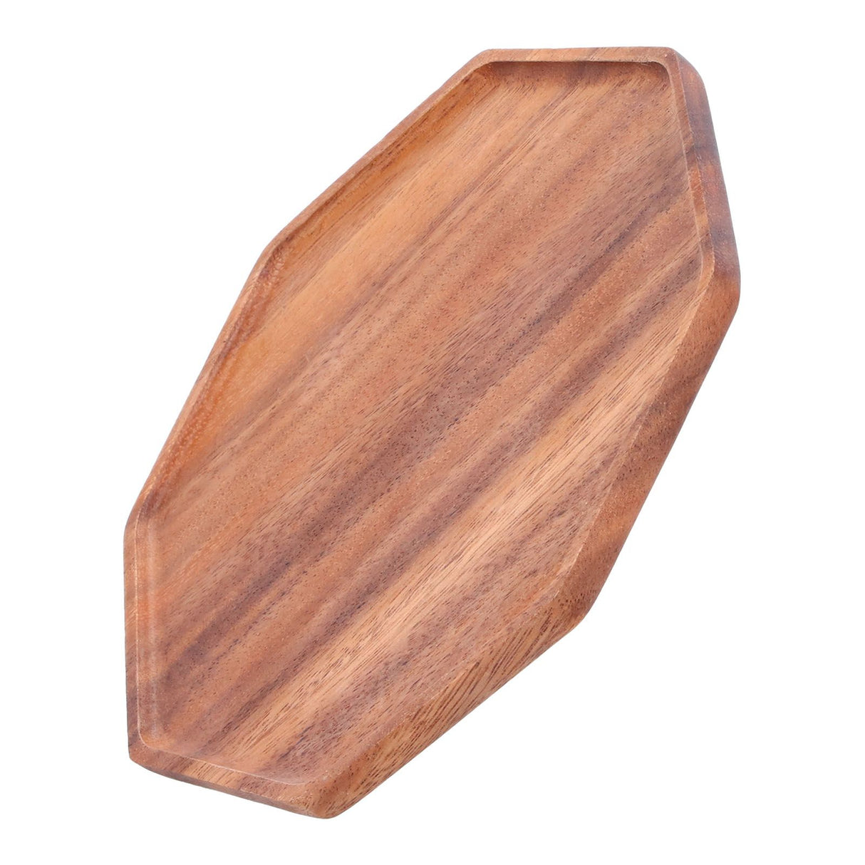 Tea Plate Natural Wood Environmental Protection Uniform Texture Odorless Serving Tray25x25x2cm