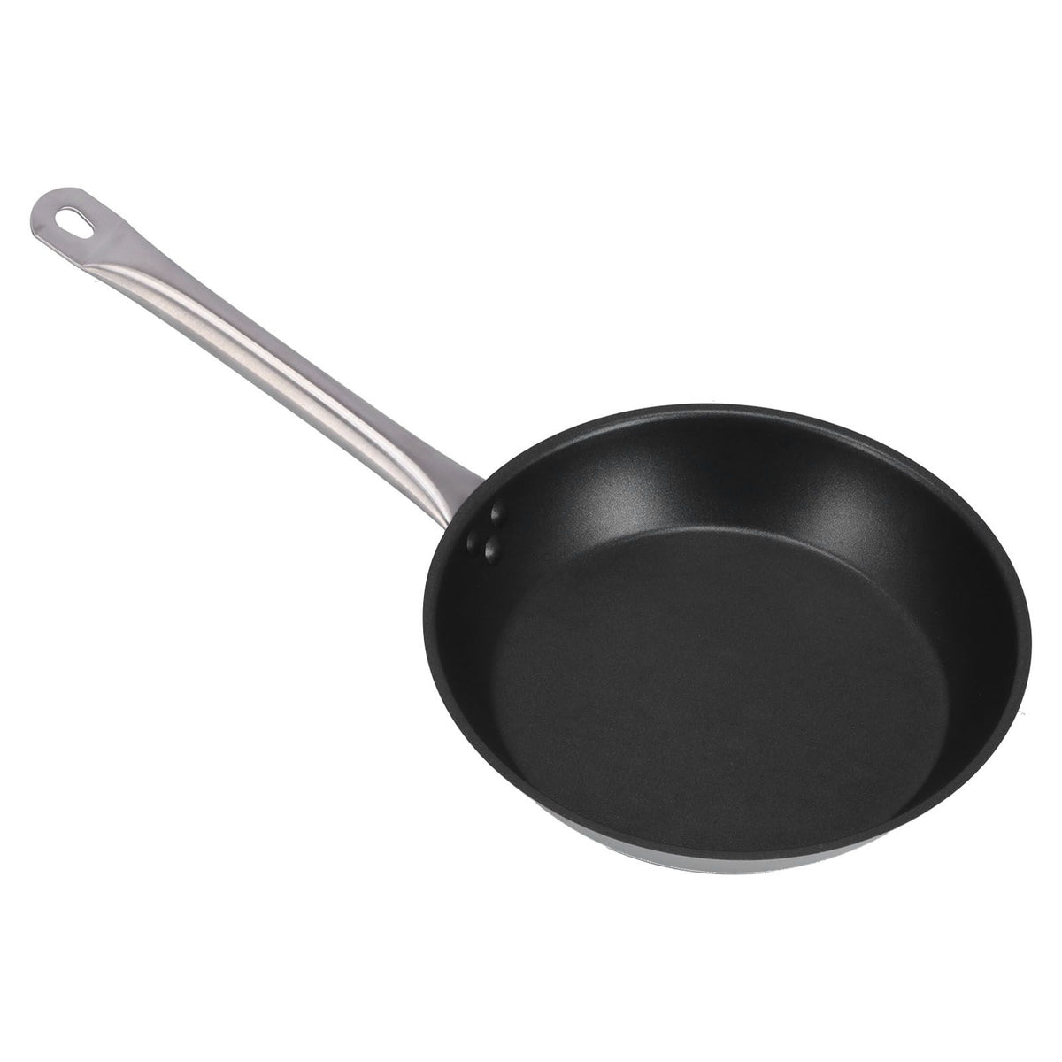 304 Stainless Steel Fry Pan Non Stick Heat Resistant Frying Egg Pan Professional Cookware for Kitchen Restaurant280x50mm