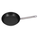 304 Stainless Steel Fry Pan Non Stick Heat Resistant Frying Egg Pan Professional Cookware for Kitchen Restaurant280x50mm - Front View