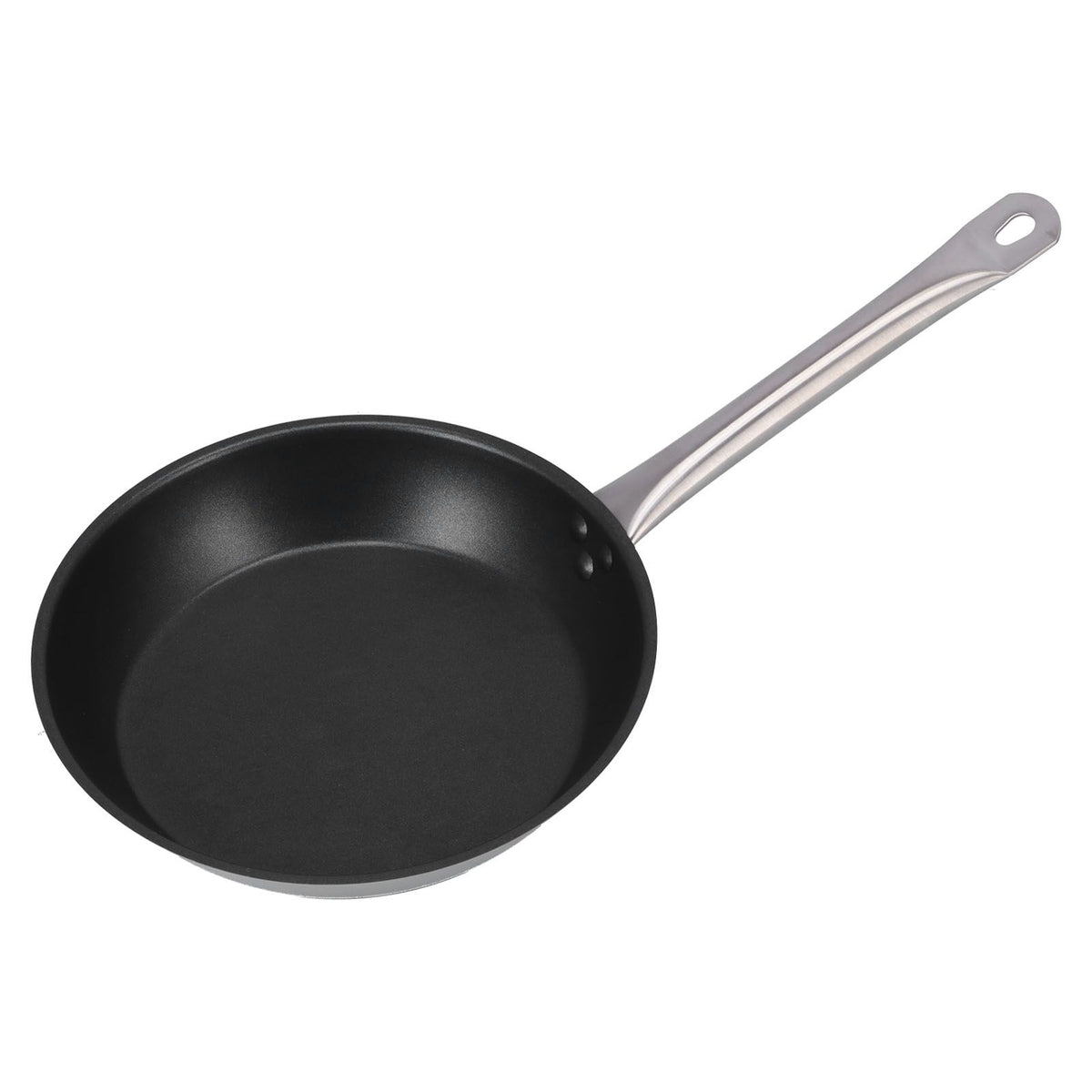 304 Stainless Steel Fry Pan Non Stick Heat Resistant Frying Egg Pan Professional Cookware for Kitchen Restaurant280x50mm