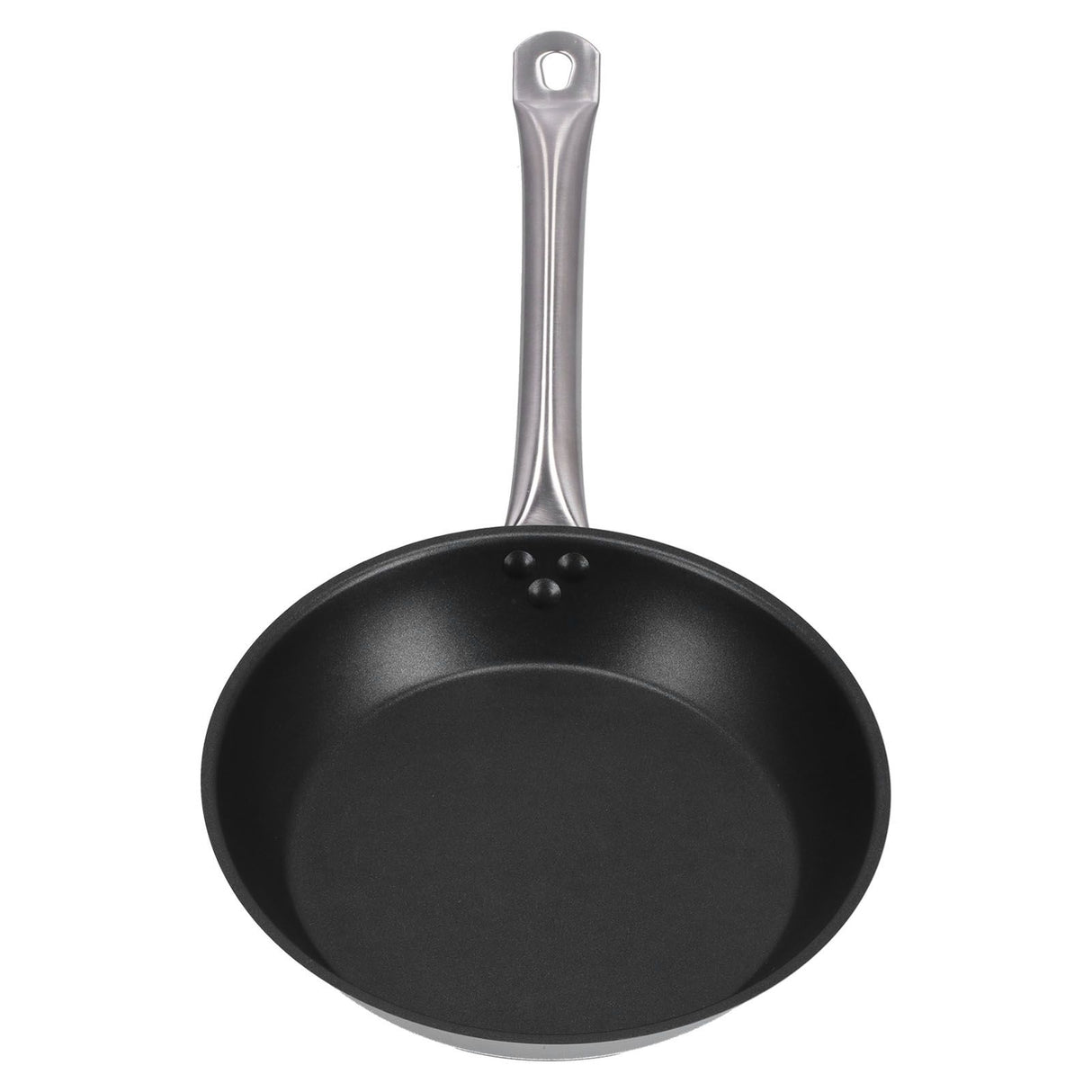 304 Stainless Steel Fry Pan Non Stick Heat Resistant Frying Egg Pan Professional Cookware for Kitchen Restaurant280x50mm