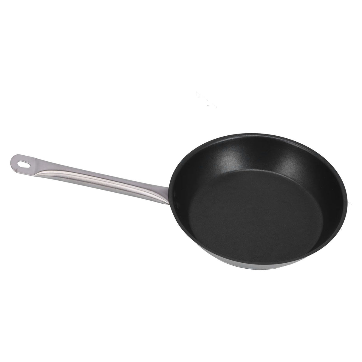 304 Stainless Steel Fry Pan Non Stick Heat Resistant Frying Egg Pan Professional Cookware for Kitchen Restaurant280x50mm