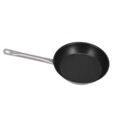 304 Stainless Steel Fry Pan Non Stick Heat Resistant Frying Egg Pan Professional Cookware for Kitchen Restaurant280x50mm - 45-Degree Angle
