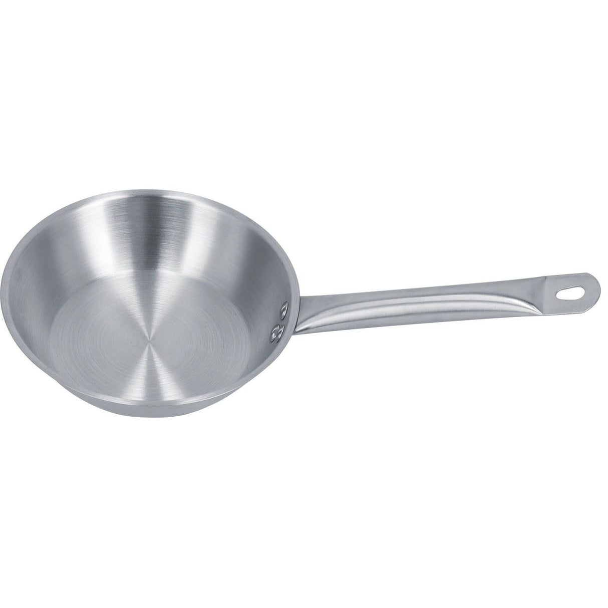 Stainless Steel Frying Pan Single Handle Fried Pan Cookware for Home induction Cooker7.9x2.0in