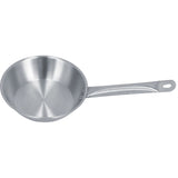 Stainless Steel Frying Pan Single Handle Fried Pan Cookware for Home induction Cooker7.9x2.0in