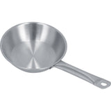 Stainless Steel Frying Pan Single Handle Fried Pan Cookware for Home induction Cooker7.9x2.0in