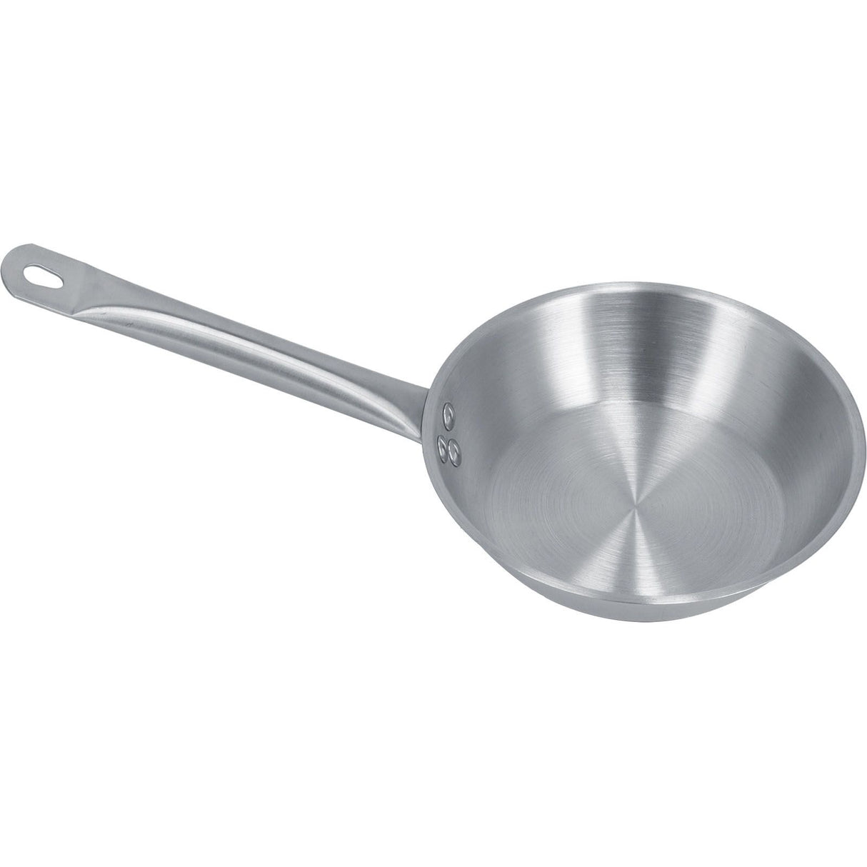 Stainless Steel Frying Pan Single Handle Fried Pan Cookware for Home induction Cooker7.9x2.0in