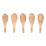 5Pcs Fish‑shaped Carved Rice Spoon Soup Spoon It Means More Than Every Year, Spoon Tableware