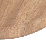 Wooden Pizza Tray Durable Round Serving Board with Handle Bread Food Dinner Plate for Restaurant Hotel