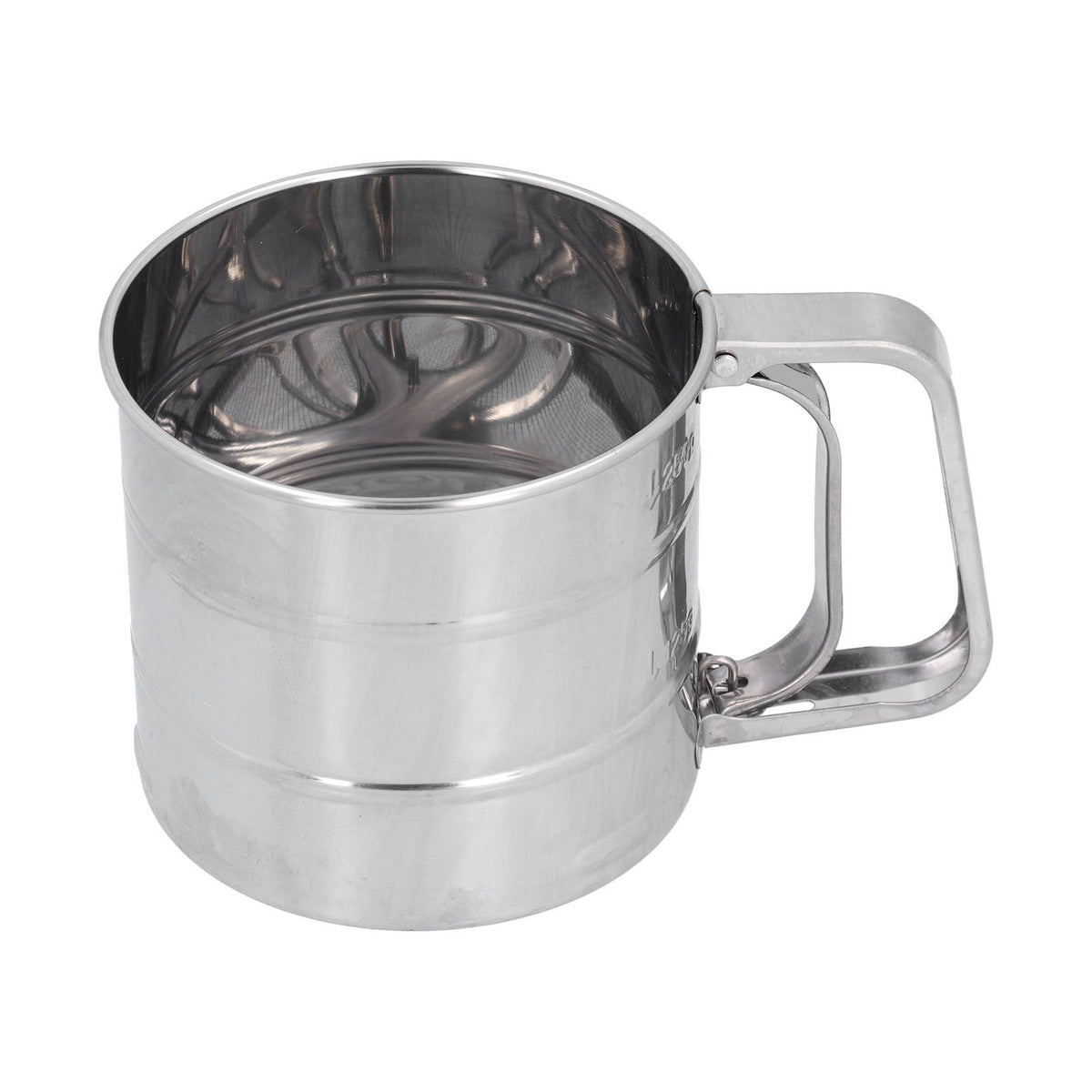 Stainless Steel Flour Sifter Baking Sugar Sifter Hand Held Sifter for Flour Icing Sugar