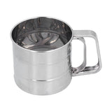 Stainless Steel Flour Sifter Baking Sugar Sifter Hand Held Sifter for Flour Icing Sugar