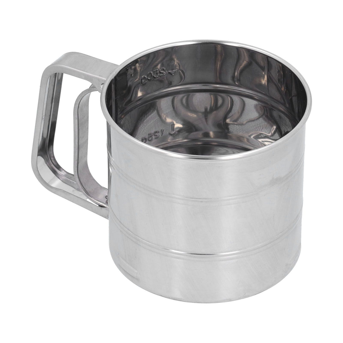 Stainless Steel Flour Sifter Baking Sugar Sifter Hand Held Sifter for Flour Icing Sugar