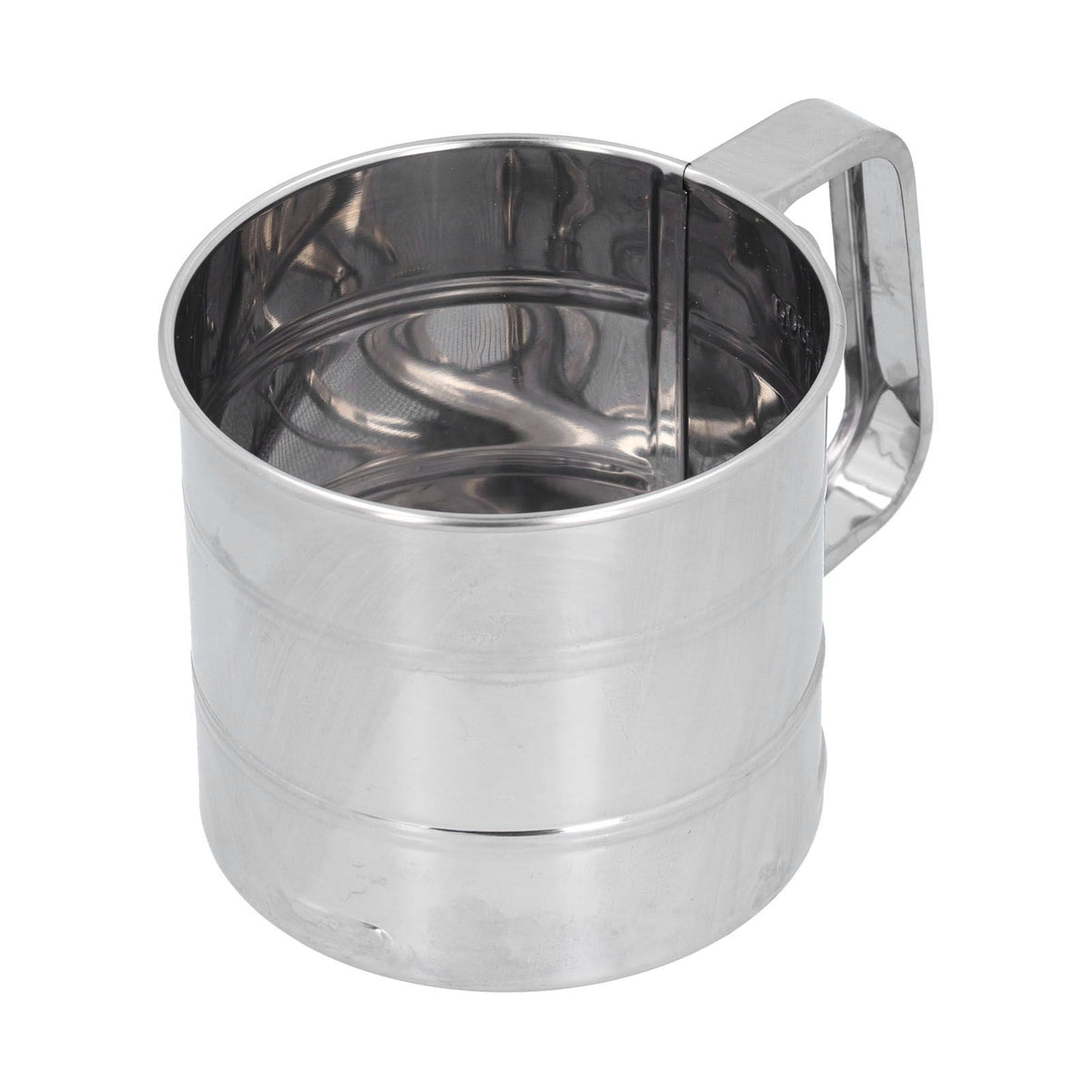 Stainless Steel Flour Sifter Baking Sugar Sifter Hand Held Sifter for Flour Icing Sugar