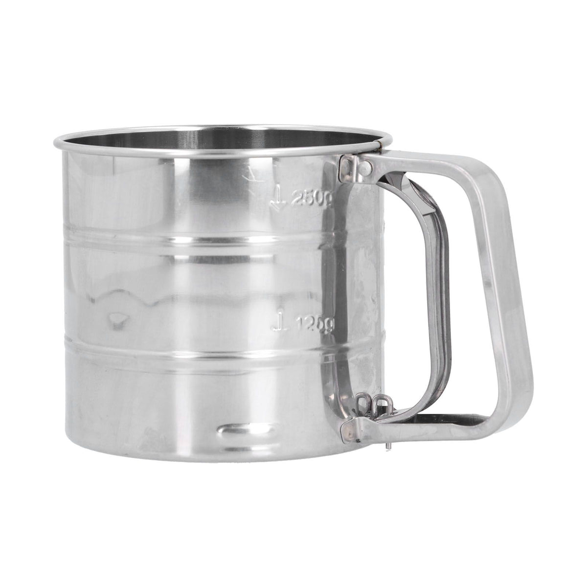 Stainless Steel Flour Sifter Baking Sugar Sifter Hand Held Sifter for Flour Icing Sugar