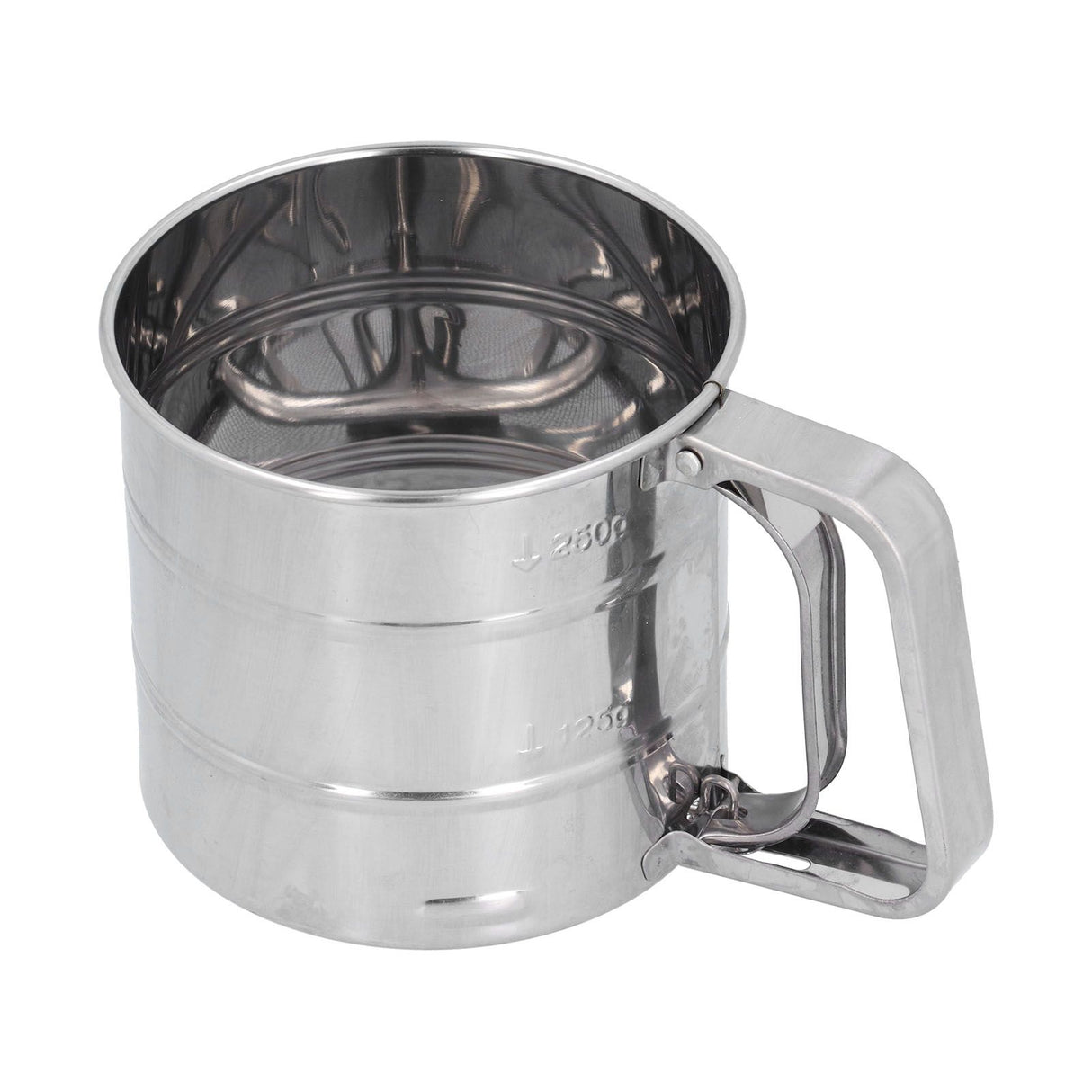 Stainless Steel Flour Sifter Baking Sugar Sifter Hand Held Sifter for Flour Icing Sugar