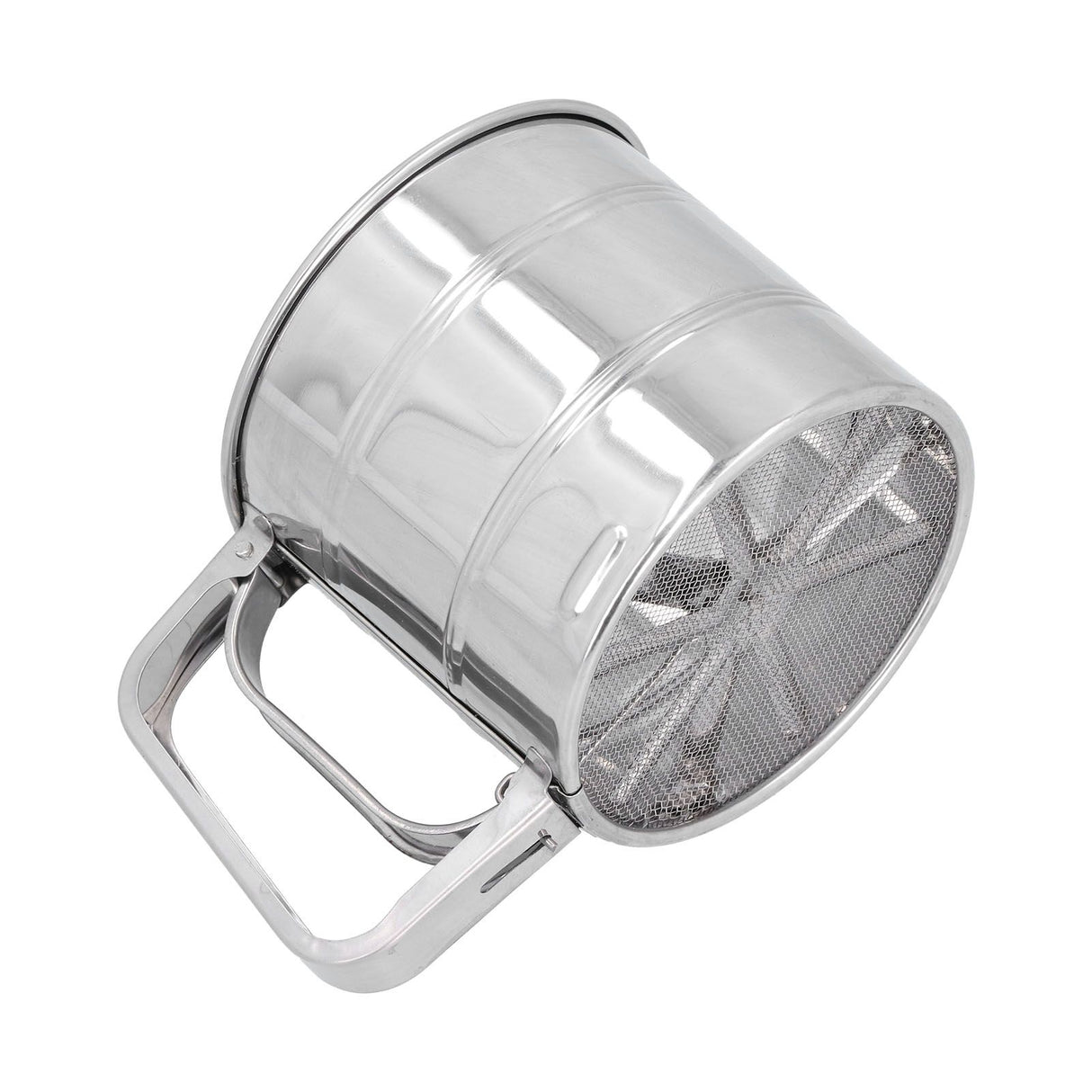 Stainless Steel Flour Sifter Baking Sugar Sifter Hand Held Sifter for Flour Icing Sugar
