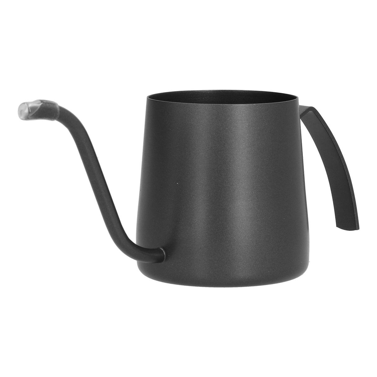 Coffee Pot Stainless Steel Long Narrow Spout Gooseneck Uncoated Tea Pot for Home Black250ml