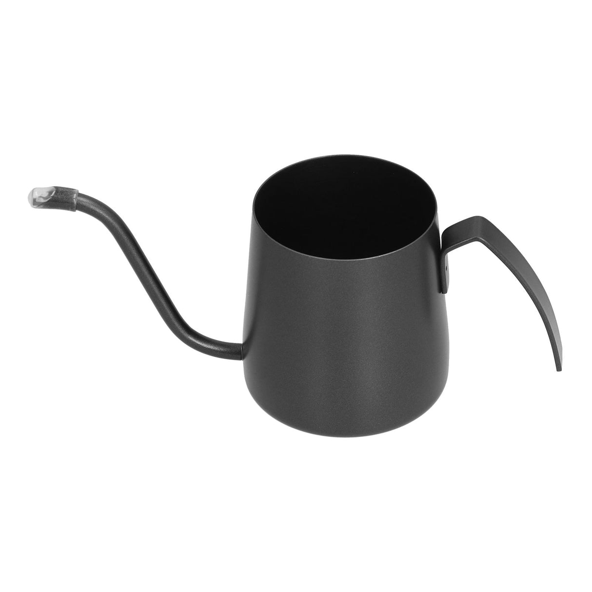 Coffee Pot Stainless Steel Long Narrow Spout Gooseneck Uncoated Tea Pot for Home Black250ml