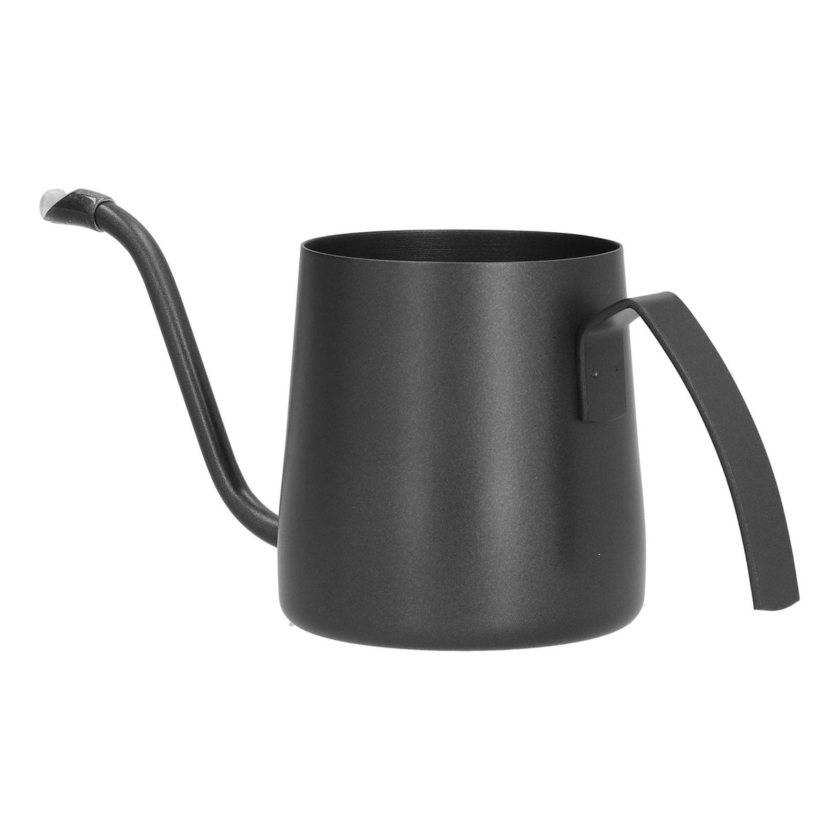 Coffee Pot Stainless Steel Long Narrow Spout Gooseneck Uncoated Tea Pot for Home Black250ml
