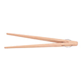 Bread Tongs Kitchen Wooden Baking Food Salad Fruits Tongs Cooking Tool Kitchen Gadget - Low Angle