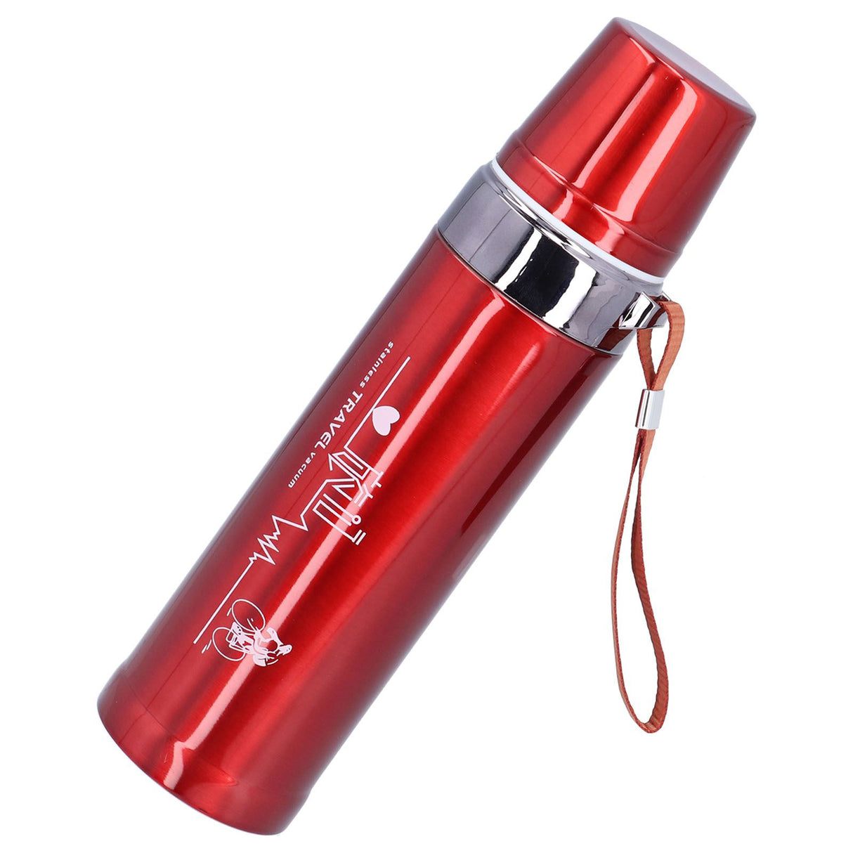 750ml Thermal Cup 304 Stainless Steel Portable Insulated Keep Cold and Hot Water Bottle Outdoor Cycling