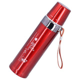 750ml Thermal Cup 304 Stainless Steel Portable Insulated Keep Cold and Hot Water Bottle Outdoor Cycling - Close-Up Angle