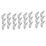 24pcs Table Cloth Holder Stainless Steel Stable Durable Table Cloth Clip for Outdoor Garden Picnic