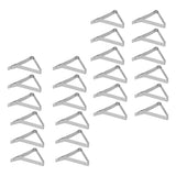 24pcs Table Cloth Holder Stainless Steel Stable Durable Table Cloth Clip for Outdoor Garden Picnic