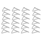 24pcs Table Cloth Holder Stainless Steel Stable Durable Table Cloth Clip for Outdoor Garden Picnic