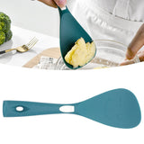 Silicone Cooking Utensils Silicone Stainless Steel Heat Insulation Anti Scalding Comfortable Grip Cooking UtensilsRice Scoop