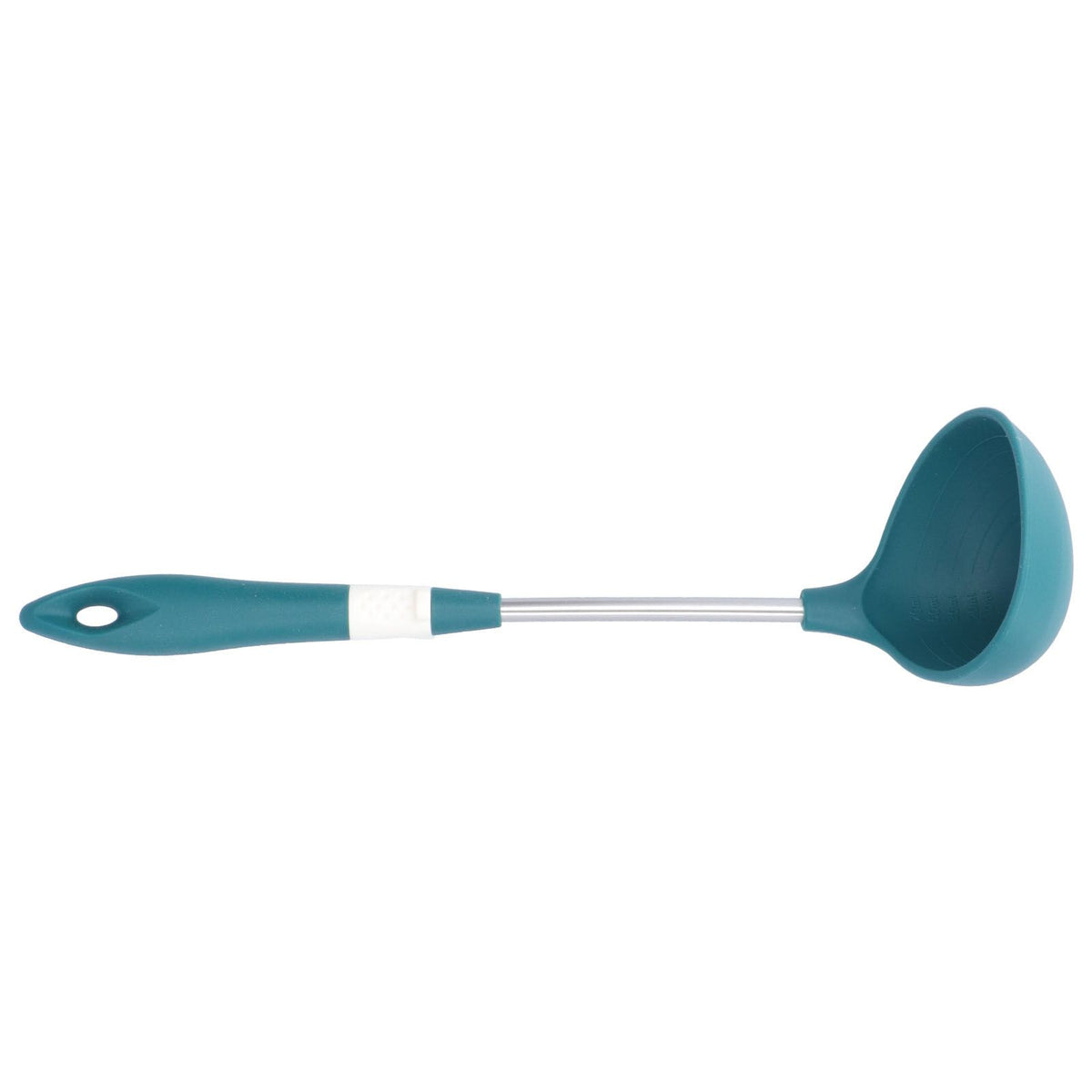 Silicone Cooking Utensils Silicone Stainless Steel Heat Insulation Anti Scalding Comfortable Grip Cooking UtensilsSpoon