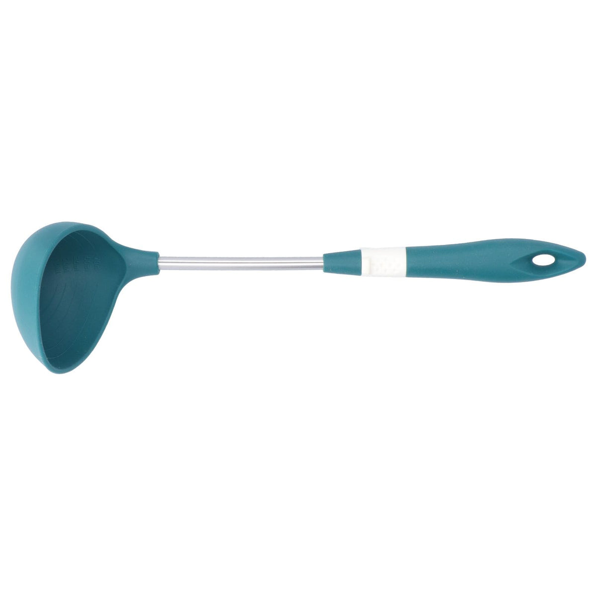 Silicone Cooking Utensils Silicone Stainless Steel Heat Insulation Anti Scalding Comfortable Grip Cooking UtensilsSpoon
