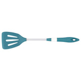 Silicone Cooking Utensils Silicone Stainless Steel Heat Insulation Anti Scalding Comfortable Grip Cooking UtensilsHollow Shovel - Front View