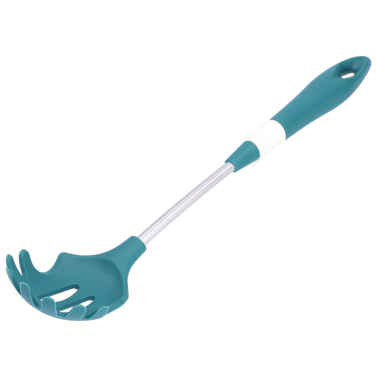 Silicone Cooking Utensils Silicone Stainless Steel Heat Insulation Anti Scalding Comfortable Grip Cooking UtensilsNoodle Strainer