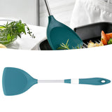 Silicone Cooking Utensils Silicone Stainless Steel Heat Insulation Anti Scalding Comfortable Grip Cooking UtensilsSpatula - Extra Image