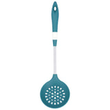 Silicone Cooking Utensils Silicone Stainless Steel Heat Insulation Anti Scalding Comfortable Grip Cooking UtensilsColander