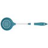 Silicone Cooking Utensils Silicone Stainless Steel Heat Insulation Anti Scalding Comfortable Grip Cooking UtensilsColander - Front View
