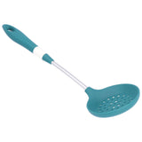 Silicone Cooking Utensils Silicone Stainless Steel Heat Insulation Anti Scalding Comfortable Grip Cooking UtensilsColander
