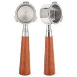 Coffee Bottomless Portafilter Stainless Steel Filter Holder Basket Replacement Tool Coffee Machine Accessory51mm Rosewood - Extra Image