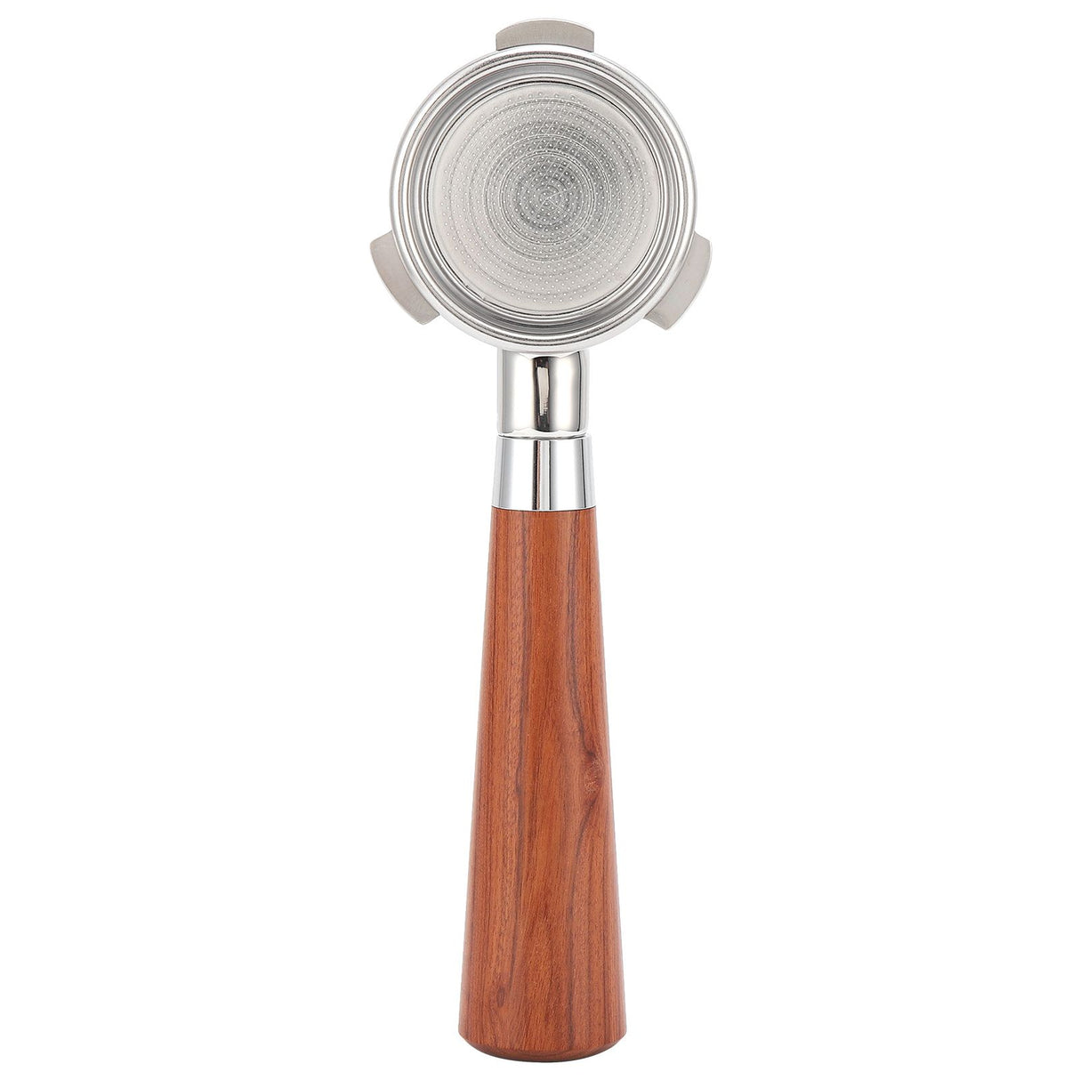 Coffee Bottomless Portafilter Stainless Steel Filter Holder Basket Replacement Tool Coffee Machine Accessory54mm Rosewood