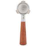 Coffee Bottomless Portafilter Stainless Steel Filter Holder Basket Replacement Tool Coffee Machine Accessory54mm Rosewood